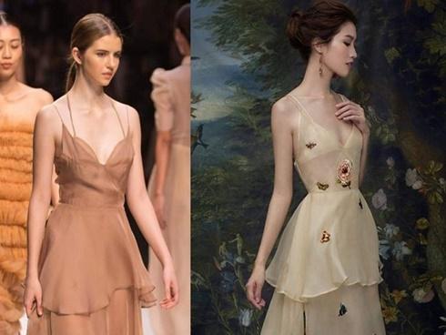 Vừa ra mắt, bộ sưu tập tại Vietnam International Fashion Week 2017 đã bị tố đạo nhái trắng trợn