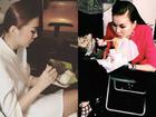 Những bữa ăn đạm bạc và tạm bợ của siêu mẫu Thanh Hằng sau hào quang