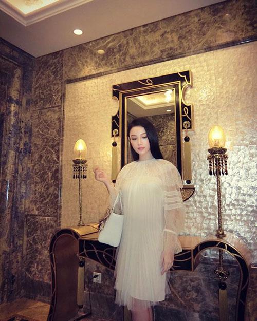 huyen baby tiet lo dang mang bau lan 2 duoc 5 thang - 3