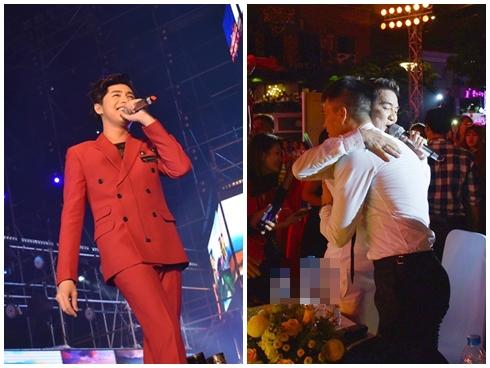 Mr. Đàm ôm Công Vinh, Noo Phước Thịnh chạy show giữa nghi án nói xấu đồng nghiệp