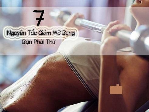 Bật mí 7 điều bạn cần phải làm nếu muốn giảm mỡ bụng thành công