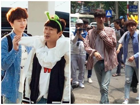 HOT: Ahn Jae Hyun, Kyuhyun và Mino đến Hà Nội để quay phim ở quán bún chả Obama