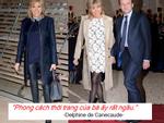 Ở tuổi 64, đệ nhất phu nhân Pháp Brigitte Macron vẫn sở hữu phong cách cực ngầu