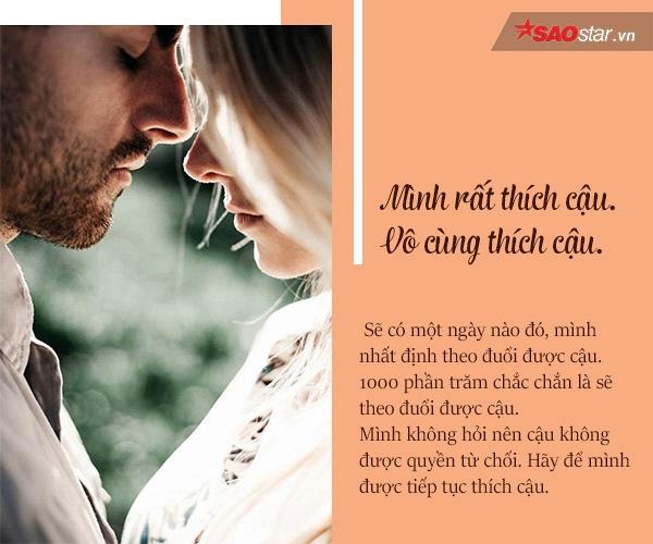 Sẽ có một ngày nào đó chắc chắn tớ sẽ khiến trái tim của cậu tan chảy vì tớ.