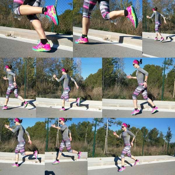 chay lui giam can ra sao