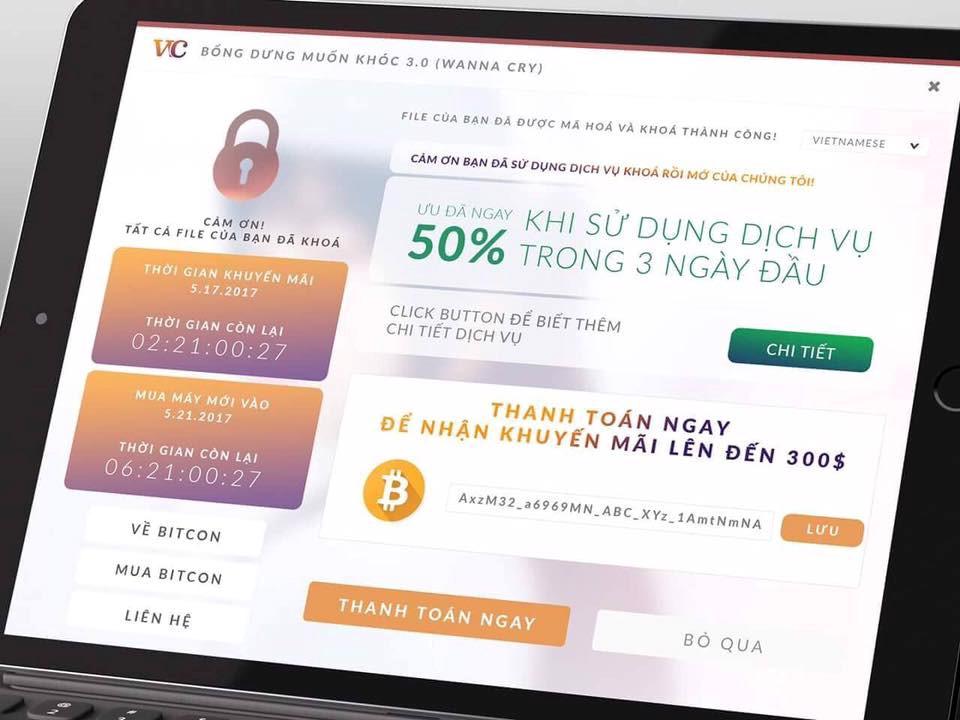 Ma doc WannaCry tro thanh 'nan nhan' cua dan che anh tren mang hinh anh 1