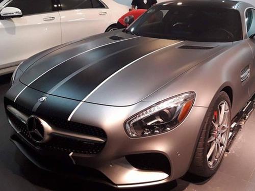 Cường 'Đô La' thay áo cho siêu xe Mercedes-AMG GT S mới tậu