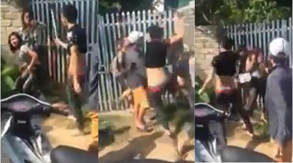 Hà Nội: Sốc trước cảnh 6 nam thanh niên dùng tuýp sắt phang liên tiếp vào người 2 thiếu nữ - Ảnh 2.