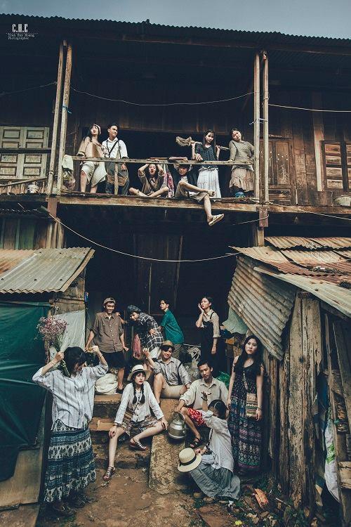 Chụp ở khu nhà cũ mà ảnh kỷ yếu vẫn chất lừ và đẹp như hình tạp chí đây! - Ảnh 1.