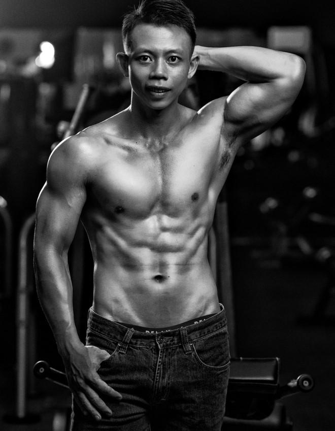 Hanh trinh thay doi voc dang cua chang trai tung nang gan 100 kg hinh anh 3