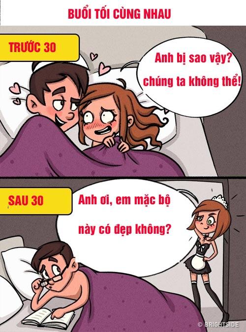 cuoi ngat voi nhung "bien tuong"cua hon nhan sau khi chi em 30 tuoi - 11
