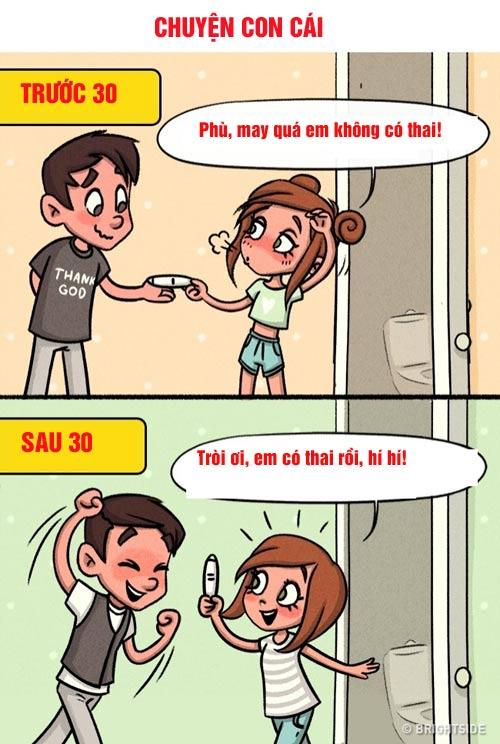 cuoi ngat voi nhung "bien tuong"cua hon nhan sau khi chi em 30 tuoi - 8