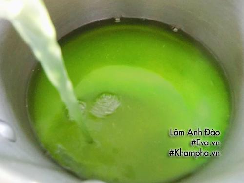 cach lam thach la dua rung xanh sieu hot, ai thay cung me - 5