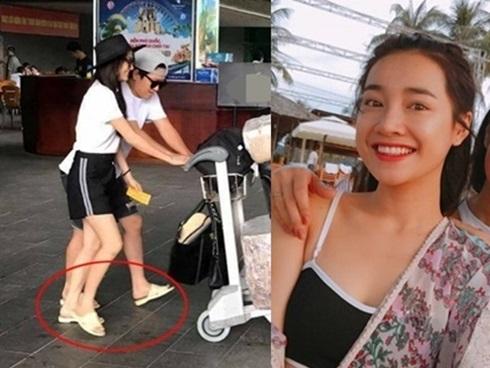 Nhã Phương đi dép tổ ong, 'sánh đôi' cùng Trường Giang về Phú Quốc đón sinh nhật