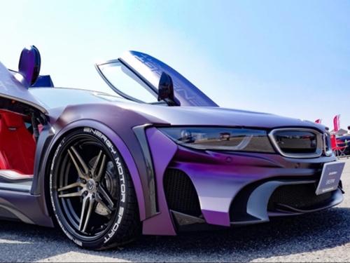 BMW i8 độ phong cách Batman