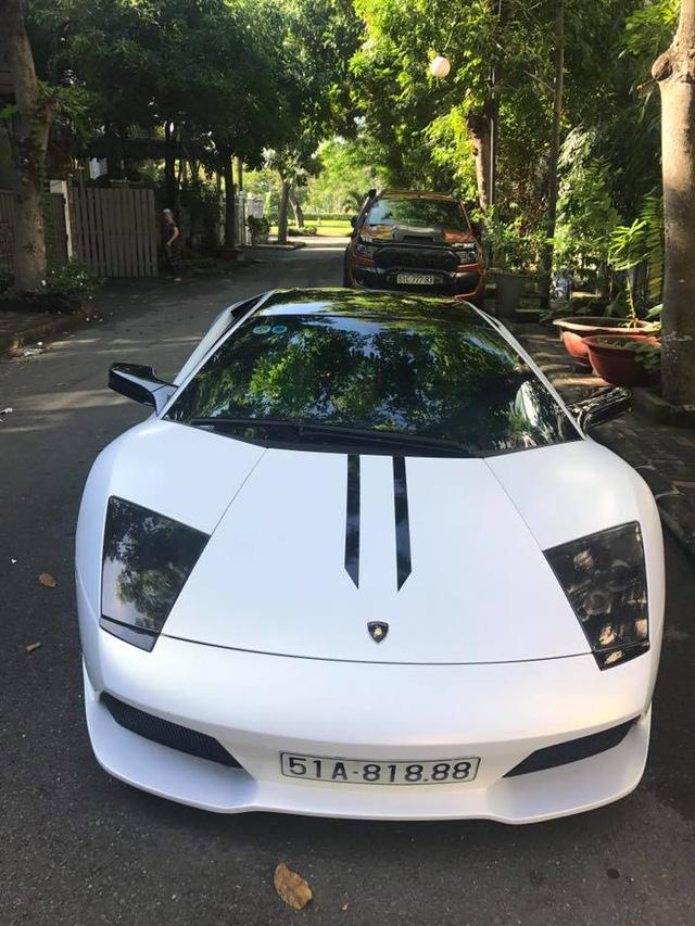 Lamborghini Murcielago LP640 màu xanh cốm độc nhất Việt Nam thay áo mới - Ảnh 2.