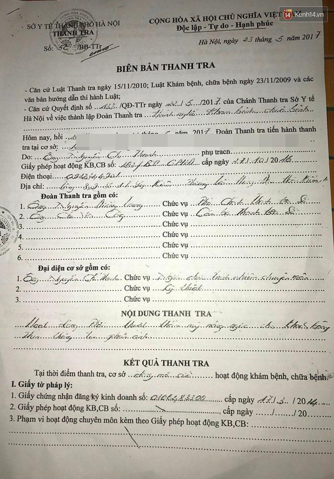 Thanh tra Sở Y tế Hà Nội vào cuộc vụ khách nữ đau đớn vì bị tụ máu sau phẫu thuật nâng ngực - Ảnh 3.