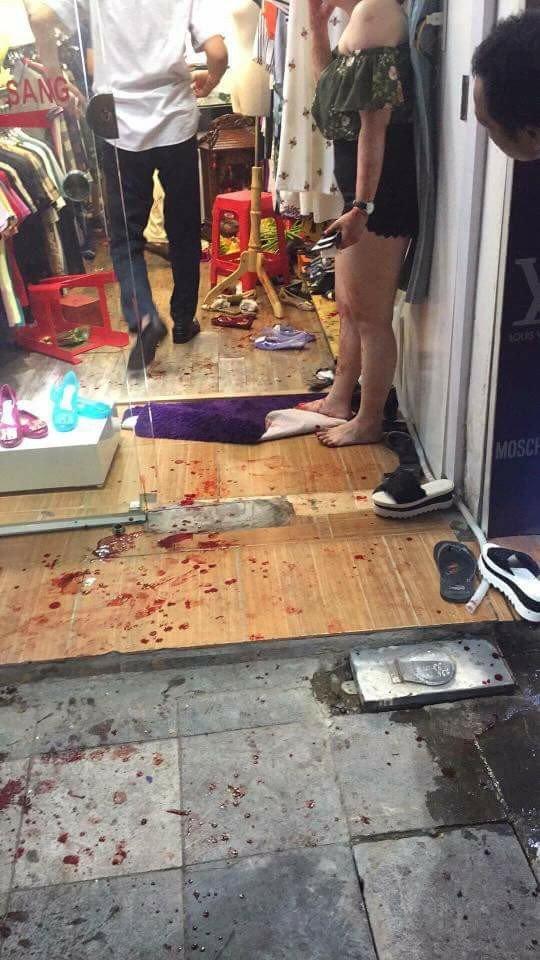 Truy sát trong shop quần áo, phố Hàng Bông, chồng giết vợ, cuồng ghen, ghen tuông