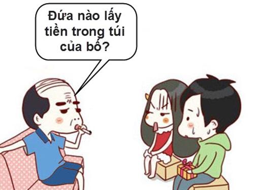 Truyện tranh: Người đàn ông 'tin tưởng' vợ