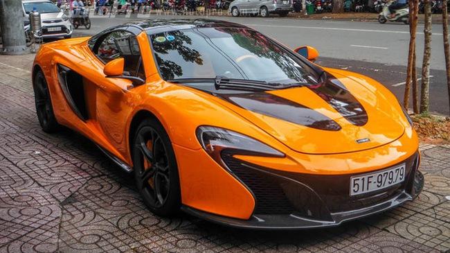 Đại gia Việt sẽ phải nộp lệ phí trước bạ cao nhất 2,64 tỷ Đồng khi mua siêu xe McLaren 650S Spider