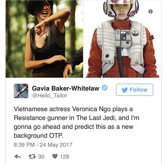 Ngô Thanh Vân diễn viên trong 'Star Wars: The Last Jedi' - 3