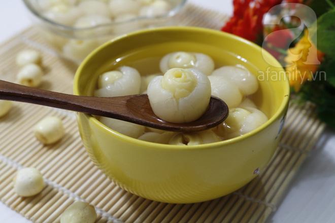 Mát lành thân thương món chè hạt sen long nhãn - Ảnh 6.