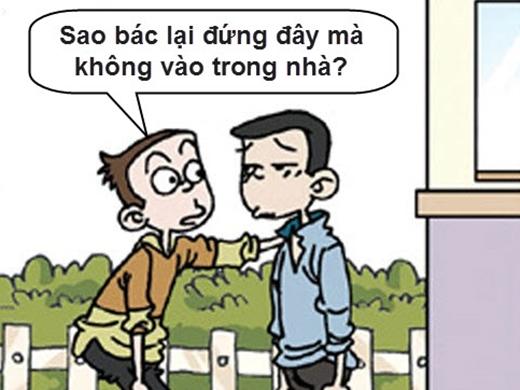 Truyện tranh: Nhà bị tắc 