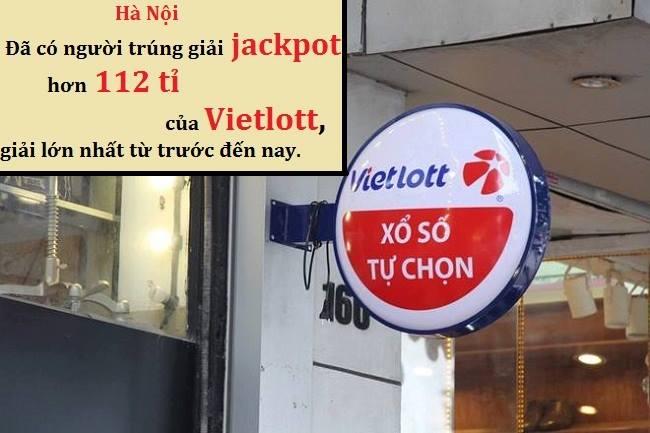 Chiều 24/5, giải jackpot của kỳ quay 132 đã tăng mạnh và chính thức có người trúng thưởng. Bộ số trúng giải jackpot trị giá hơn 112 tỉ đồng của kỳ quay 132 là 08 - 20 - 25 - 27 - 30 - 33 và chỉ có duy nhất 1 vé trúng giải. Như vậy, người chơi may mắn sẽ nhận được gần 101 tỷ đồng sau khi trừ các khoản thuế. Tấm vé này được bán ra sáng 24/5 tại điểm bán hàng có địa chỉ số 253 (Kim Mã, quận Ba Đình, Hà Nội).