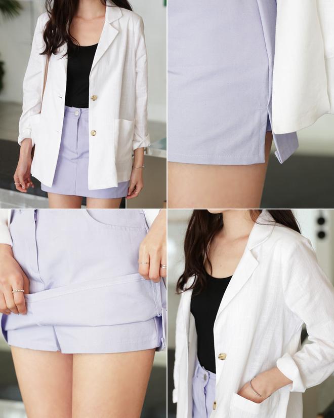 Đâu cần diện váy, cứ mặc quần short cách điệu là bạn đã nữ tính hết nấc - Ảnh 14.