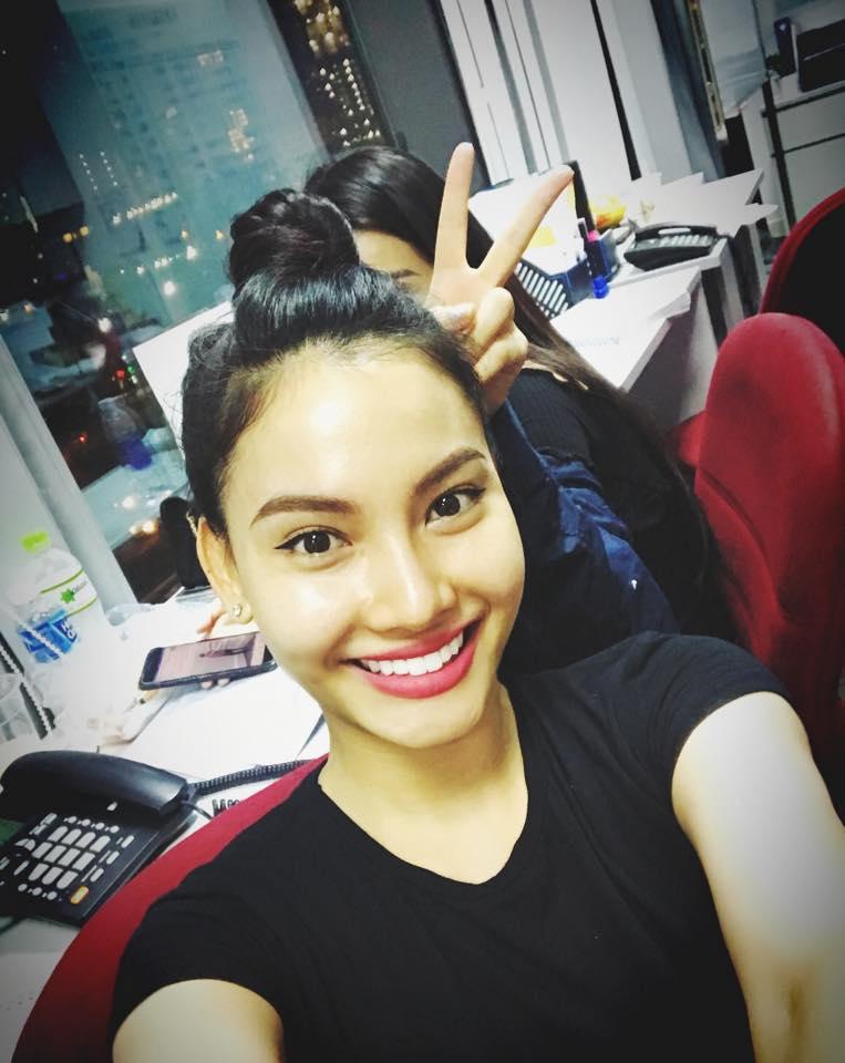 Xuất hiện thí sinh đẹp không kém Phạm Hương tại Hoa hậu Hoàn vũ Việt Nam 2017-6