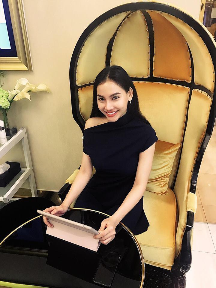 Xuất hiện thí sinh đẹp không kém Phạm Hương tại Hoa hậu Hoàn vũ Việt Nam 2017-8