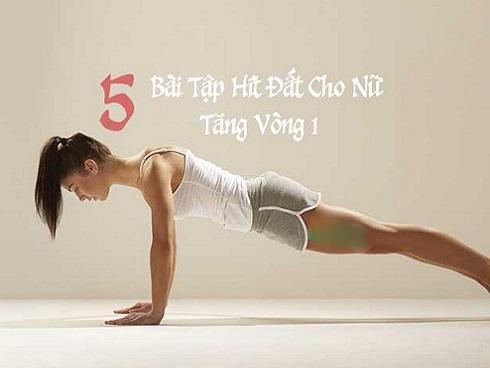 5 bài tập hít đất cho nữ tăng kích thước vòng 1 to ‘khủng khiếp’