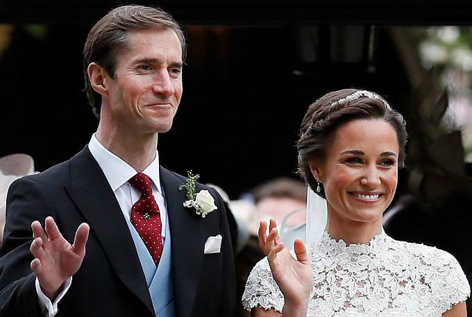 Em gái công nương Kate, Pippa Middleton và vị hông phu đại gia tài chính James Matthews lựa chọn