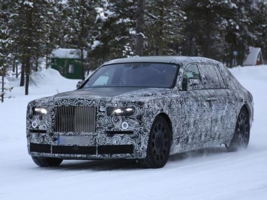 Những hình ảnh đầu tiên về Rolls-Royce Phantom 2018