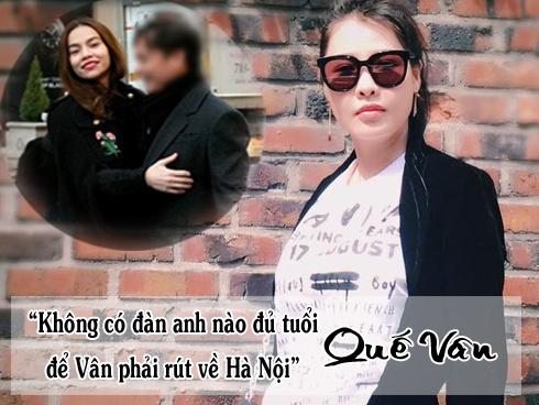 Quế Vân: 'Không đàn anh nào đủ tuổi khiến tôi phải rút lui khỏi showbiz'