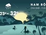 Nam Bộ mưa dông mạnh kèm lốc xoáy vì áp thấp nhiệt đới