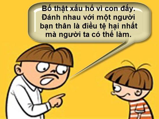 Truyện tranh: Ông con còn hơn ông bố