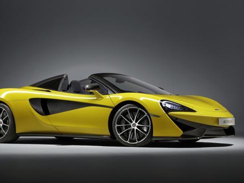 McLaren 570S Spider 'biến hình' trong 15 giây