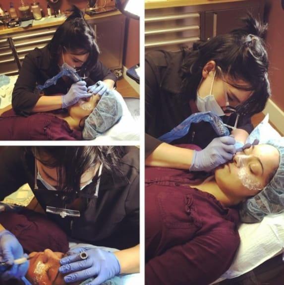 Mốt xăm tàn nhang đáng yêu trên mặt đang khiến phái đẹp thế giới điên đảo-2