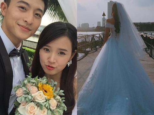 Hot girl - hot boy Việt ngày 17/6: Midu mặc váy cưới sánh bước bên chú rể đẹp trai