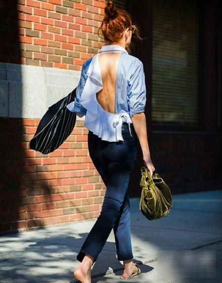 Diện đồ hở lưng đẹp sang chảnh nhất -1