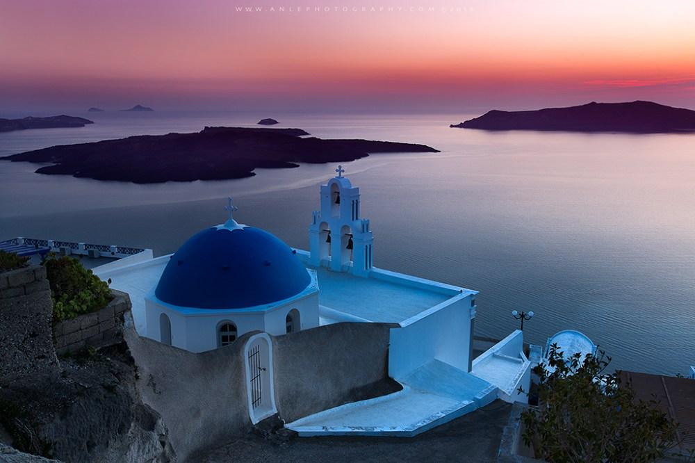 Du lịch: Ngắm hoàng hôn ở đảo thiên thần Santorini