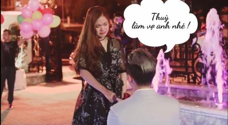 Màn cầu hôn bí mật với sự xuất hiện của đông đủ họ hàng người yêu khiến cô gái khóc òa-5