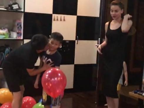 Hồ Ngọc Hà và Cường Đô La tái hợp riêng tư mừng sinh nhật con