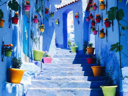 Những địa danh hút khách nhờ sắc màu lòe loẹt