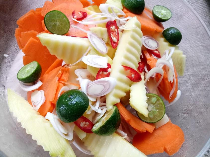 Món ngon: Nộm chân gà xoài xanh - ảnh 8