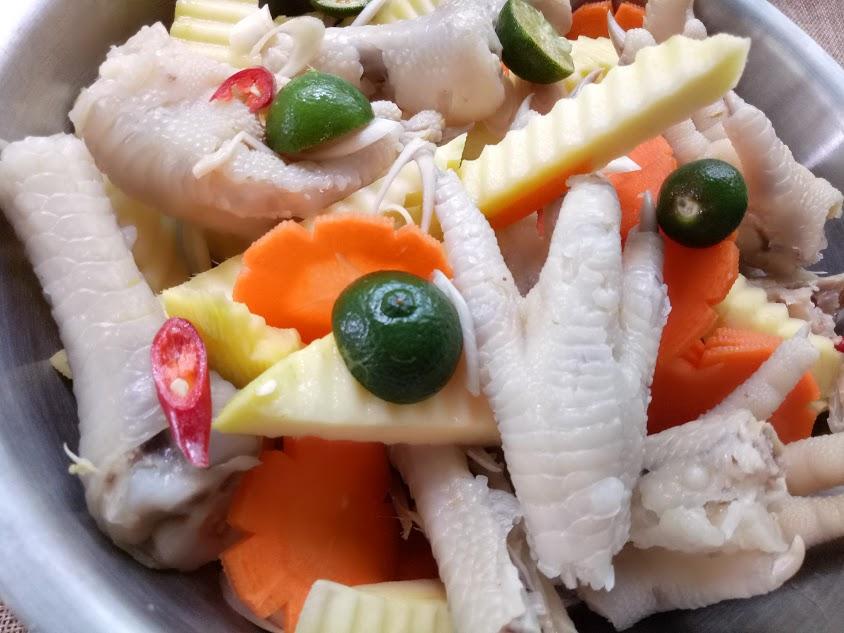 Món ngon: Nộm chân gà xoài xanh - ảnh 9