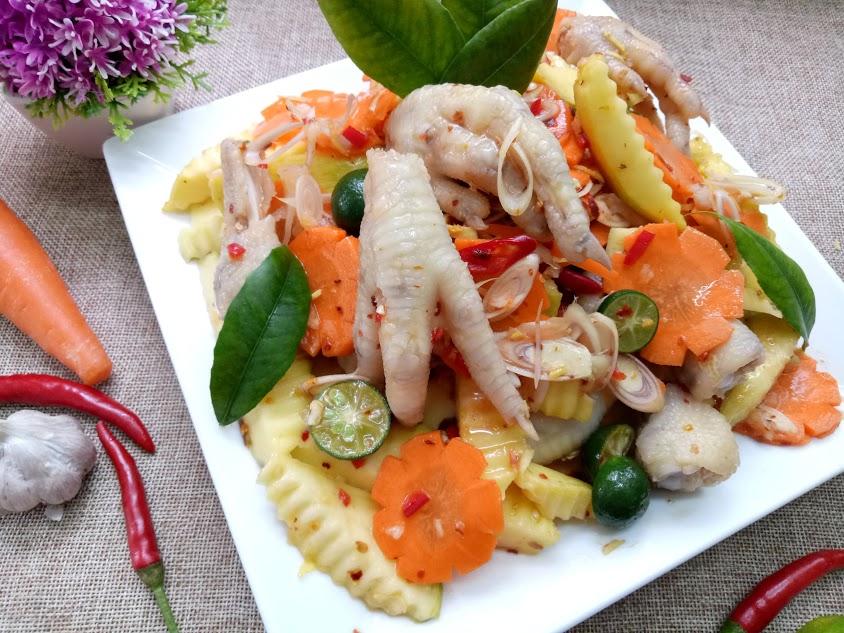 Món ngon: Nộm chân gà xoài xanh - ảnh 11
