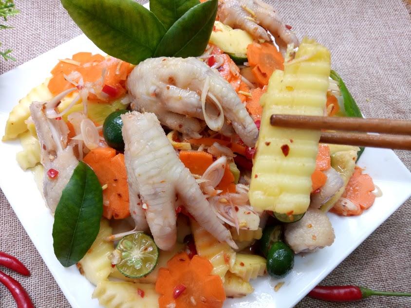 Món ngon: Nộm chân gà xoài xanh - ảnh 12