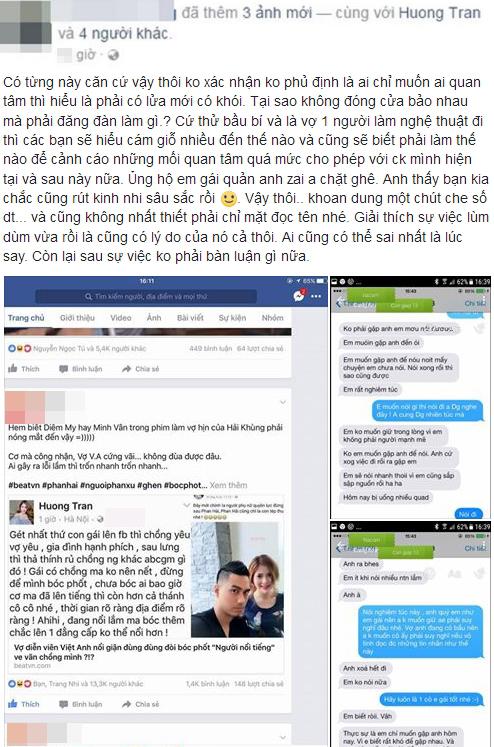 Công khai tin nhắn gạ tình của nữ diễn viên nổi tiếng với Việt Anh 'Người phán xử' -2